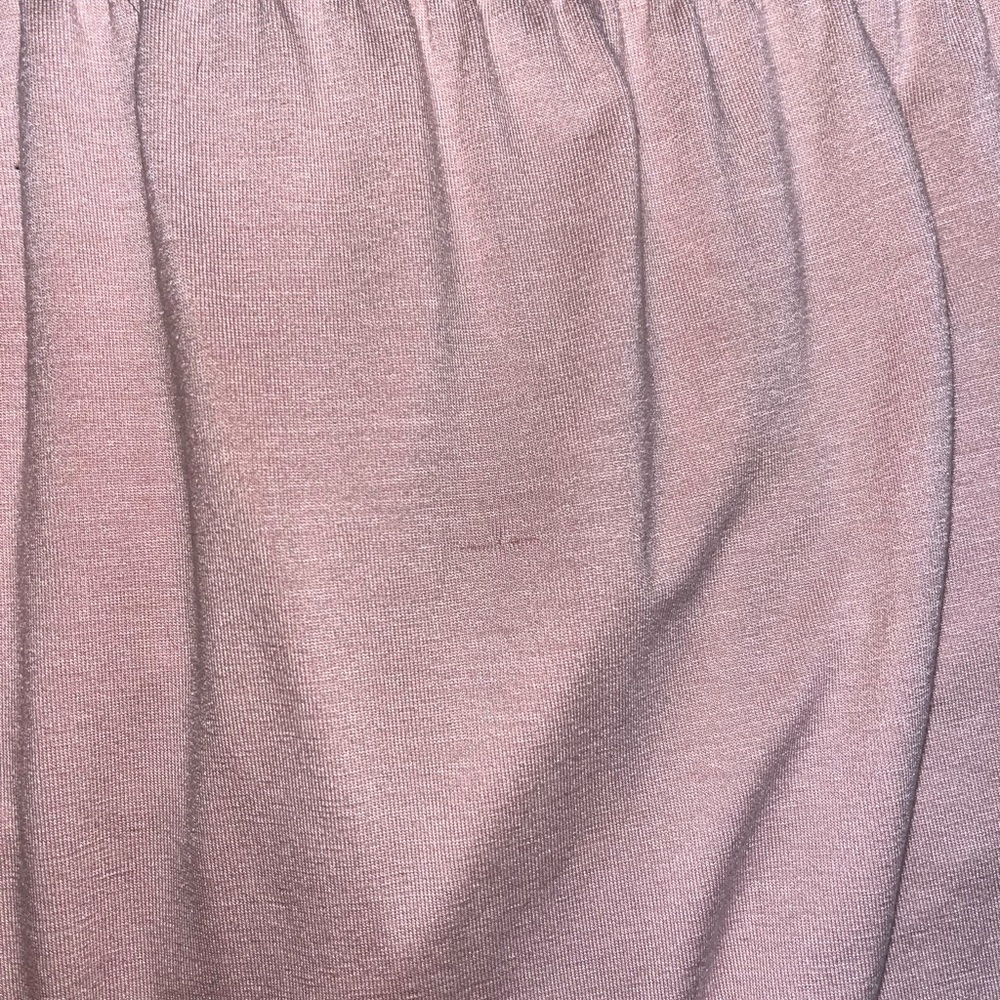 EILEEN FISHER PINK FINE JERSEY TIERED SLEEVELESS STRETCH MAXI DRESS / MEDIUM - Picture 8 of 8